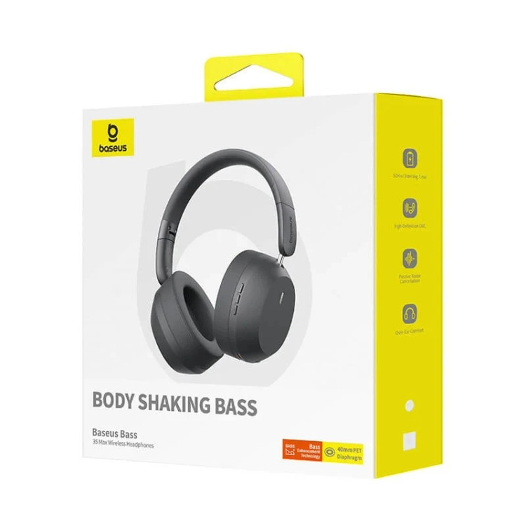 هدست بی سیم بیسوس مدل Bass 35 Max
