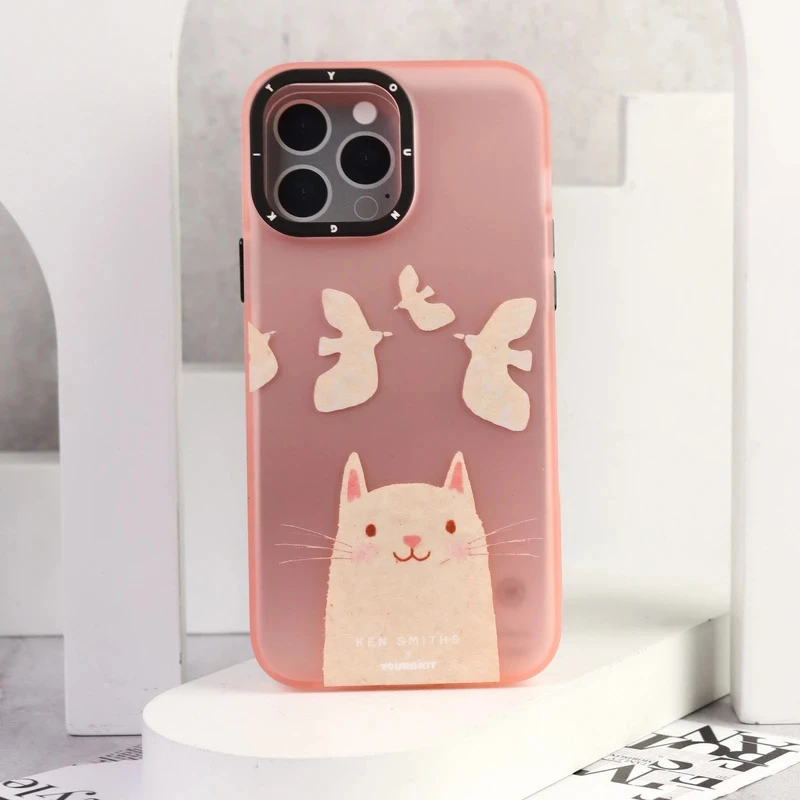 کاور یانگ کیت مدل Cat Talk مناسب برای گوشی موبایل اپل IPHONE 13 Pro max